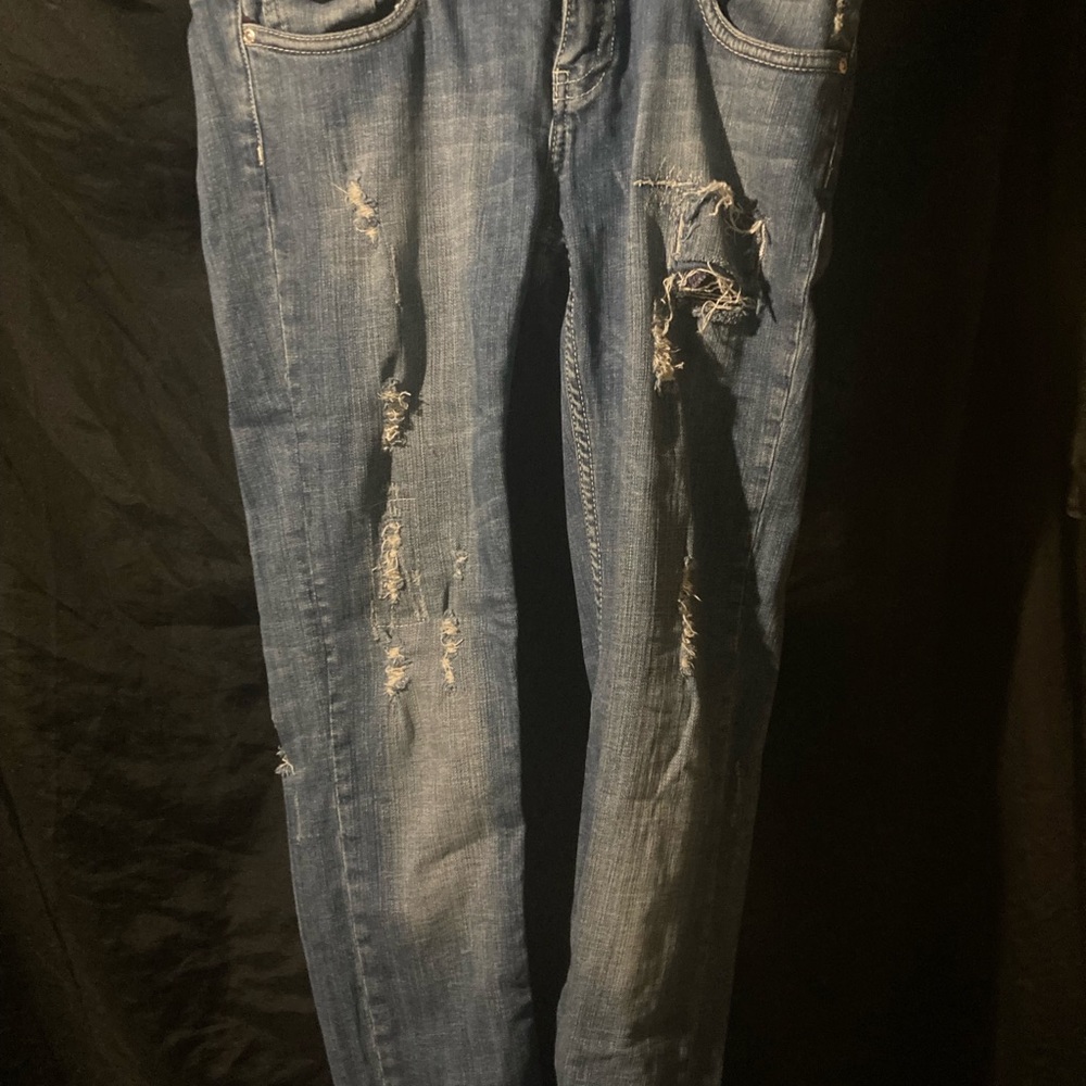 VIGOSS Cigarette Leg Skinny Jeans